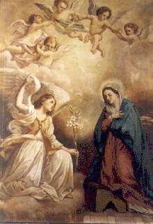 Meditations on the Joyful Mysteries of the Holy Rosary - The Archangel Gabriel announces Mary that She will be the Mother of the Messiah