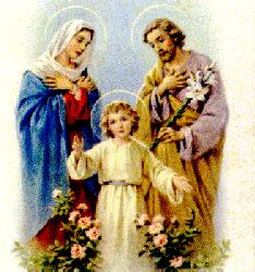 Holy Family of Nazareth - Jesus, Mary and Joseph
