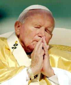 Thanksgiving prayer - Holy Father, Pope John Paul II