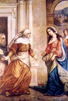 Holy Rosary Second Joyful Mystery The Visitation - My soul magnifies the Lord