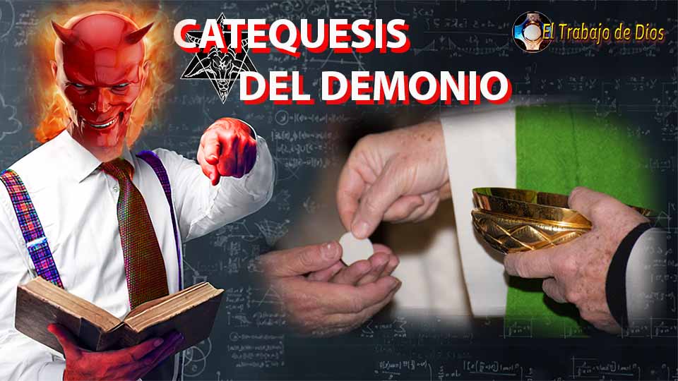 Catequesis del demonio, Sacerdotes con mascarilla en el altar - Comunin en la mano, no arrodillarse