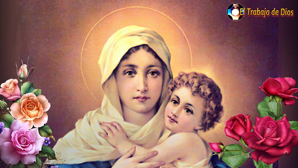Feliz día de Madre Virgen María y todas las madres de la tierra