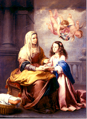 The birth of Mary the Holy Mother of God - Virgin Mary