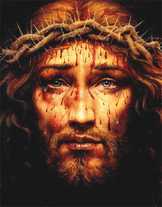 suffering face of Jesus